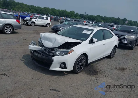 2015 Toyota Corolla S Premium z USA, uszkodzony, nr VIN 2T1BURHE2FC294985